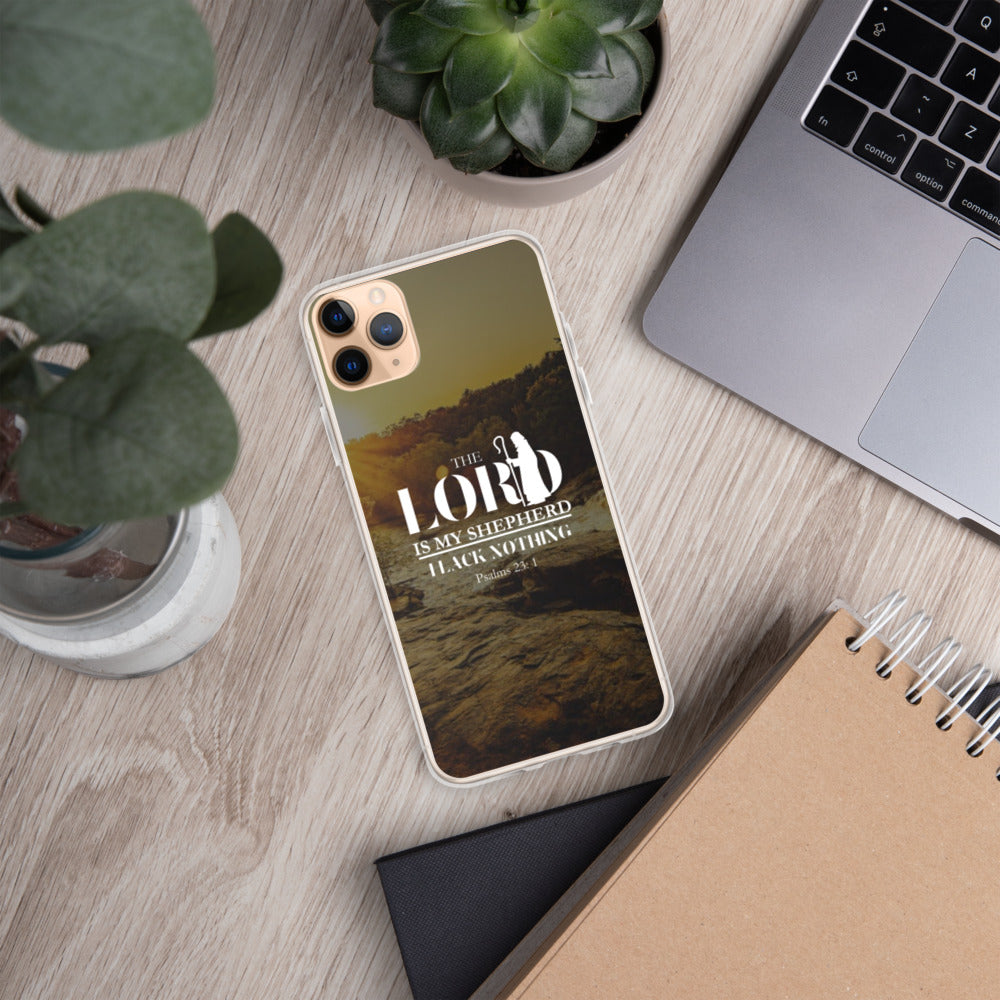 The Lord is Your Shepherd iPhone Case