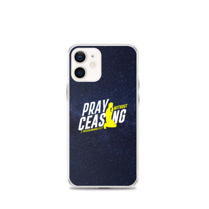 Pray without ceasing iPhone Case