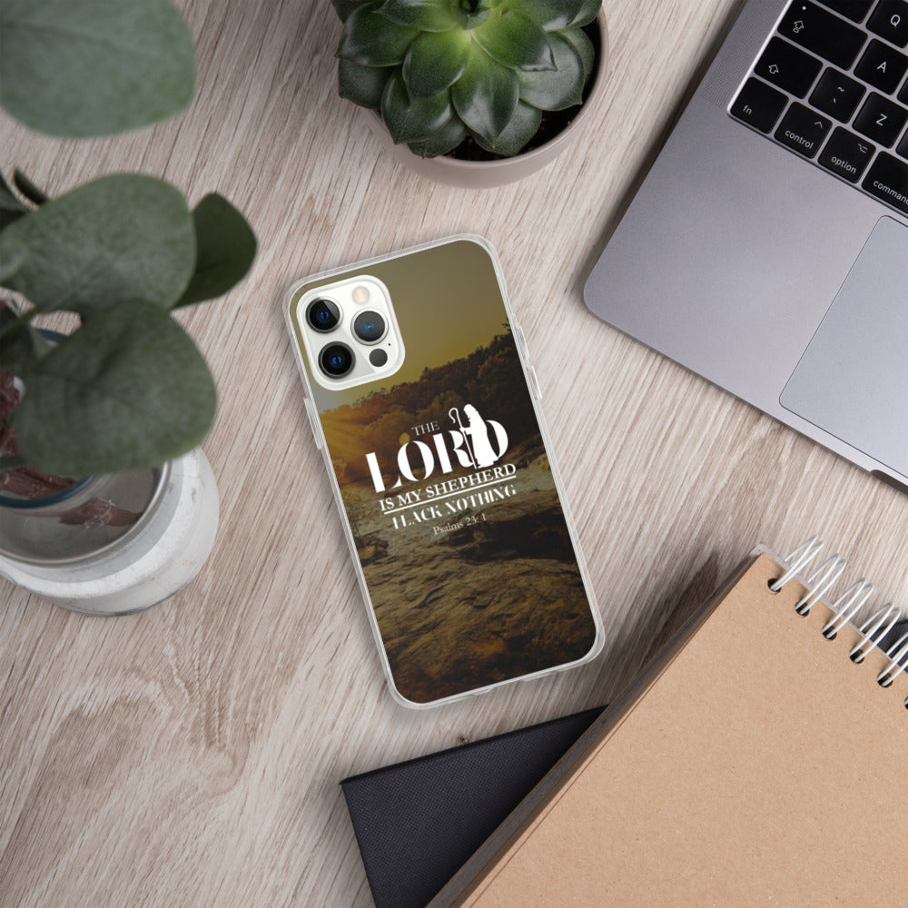 The Lord is Your Shepherd iPhone Case