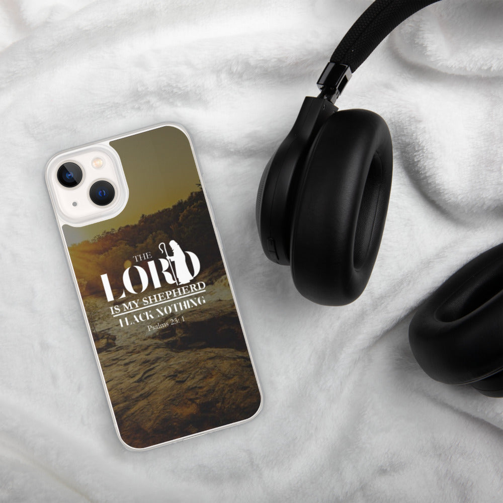 The Lord is Your Shepherd iPhone Case