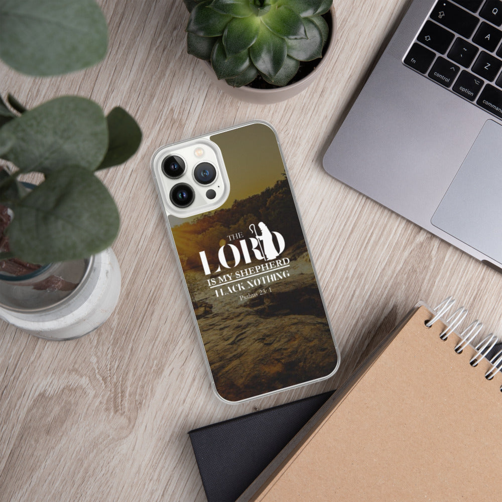 The Lord is Your Shepherd iPhone Case