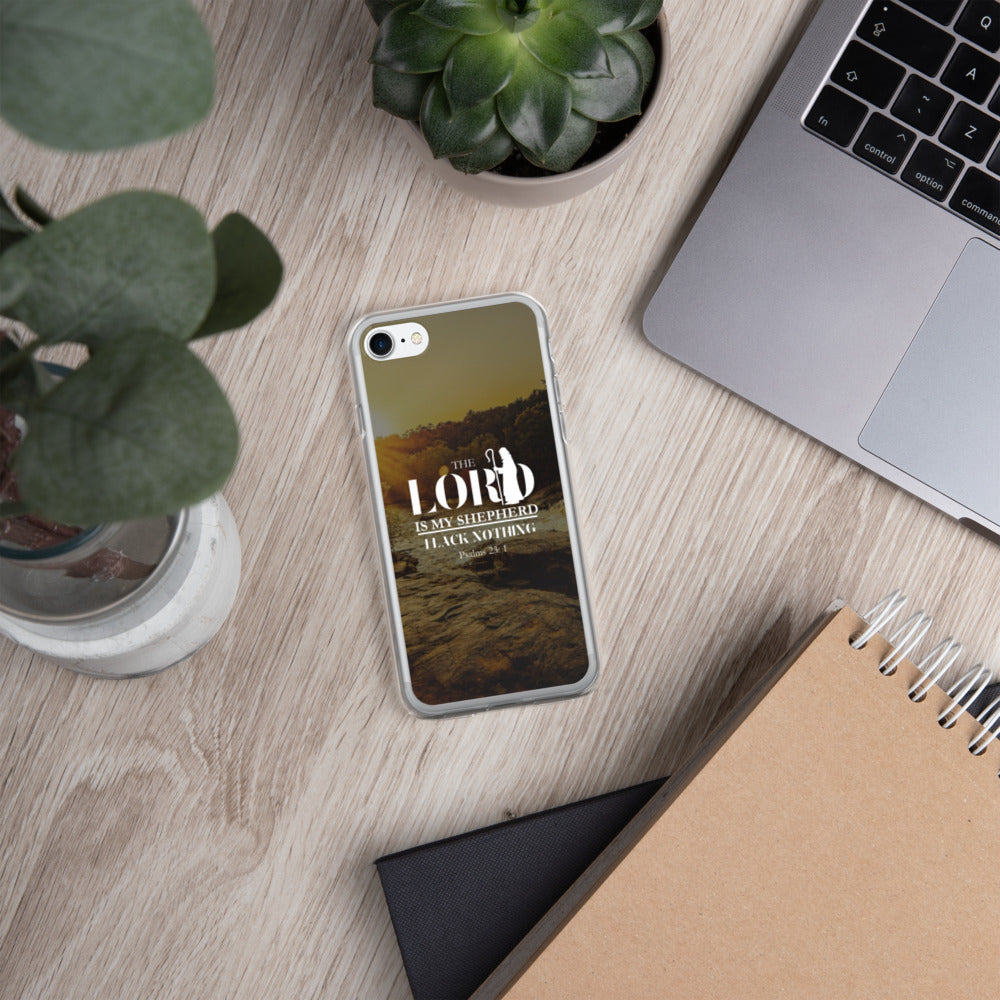 The Lord is Your Shepherd iPhone Case