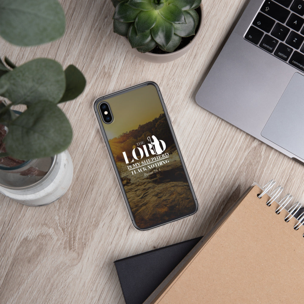 The Lord is Your Shepherd iPhone Case