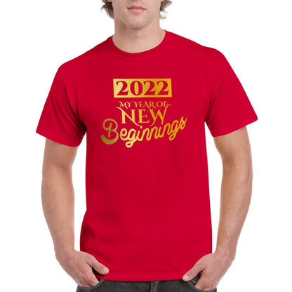 2022, my year of new beginnings T-shirt