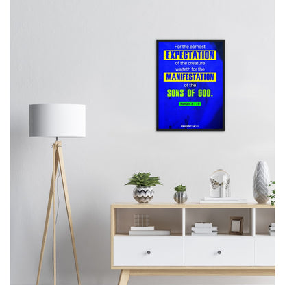 Manifestation of the Sons of God Poster
