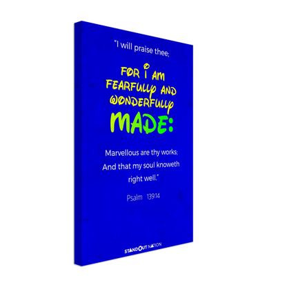 I am WONDERFULLY and FEARFULLY made Poster