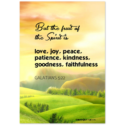 Fruit of the Spirit Poster