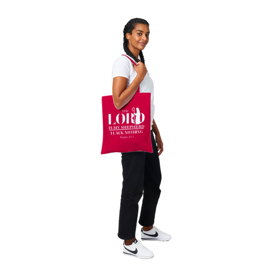 The Lord is Your Shepherd Tote Bag