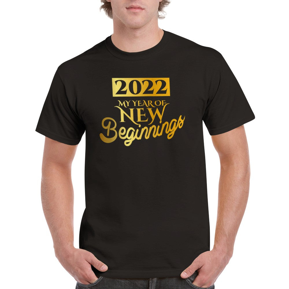 2022, my year of new beginnings T-shirt