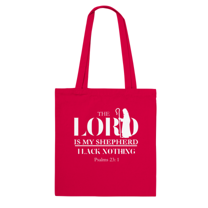 The Lord is Your Shepherd Tote Bag