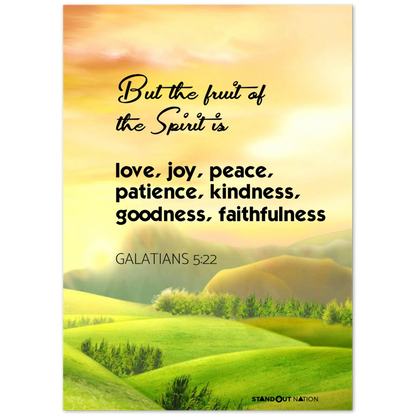 Fruit of the Spirit Poster