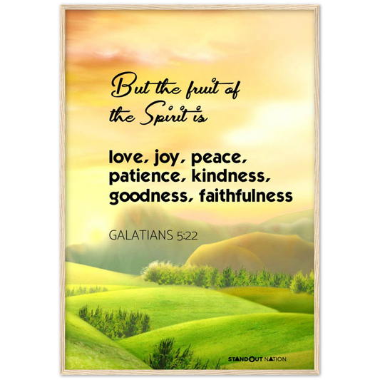 Fruit of the Spirit Poster
