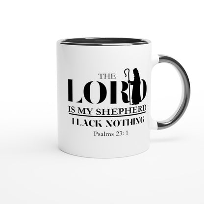 The Lord is my shepherd mug