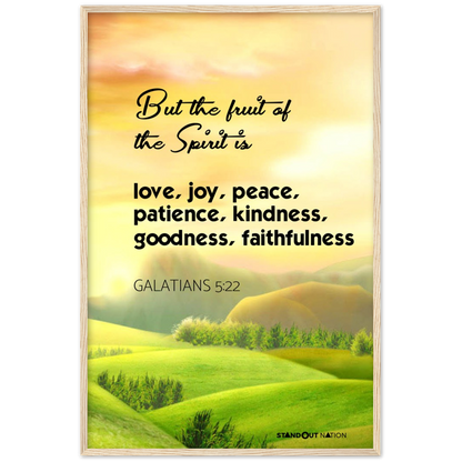 Fruit of the Spirit Poster
