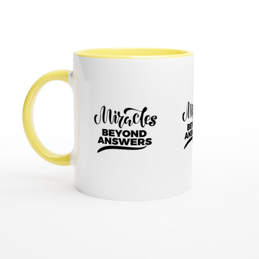 Miracles beyond answers mug