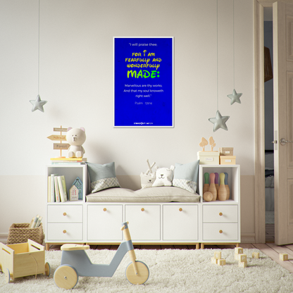 I am WONDERFULLY and FEARFULLY made Poster