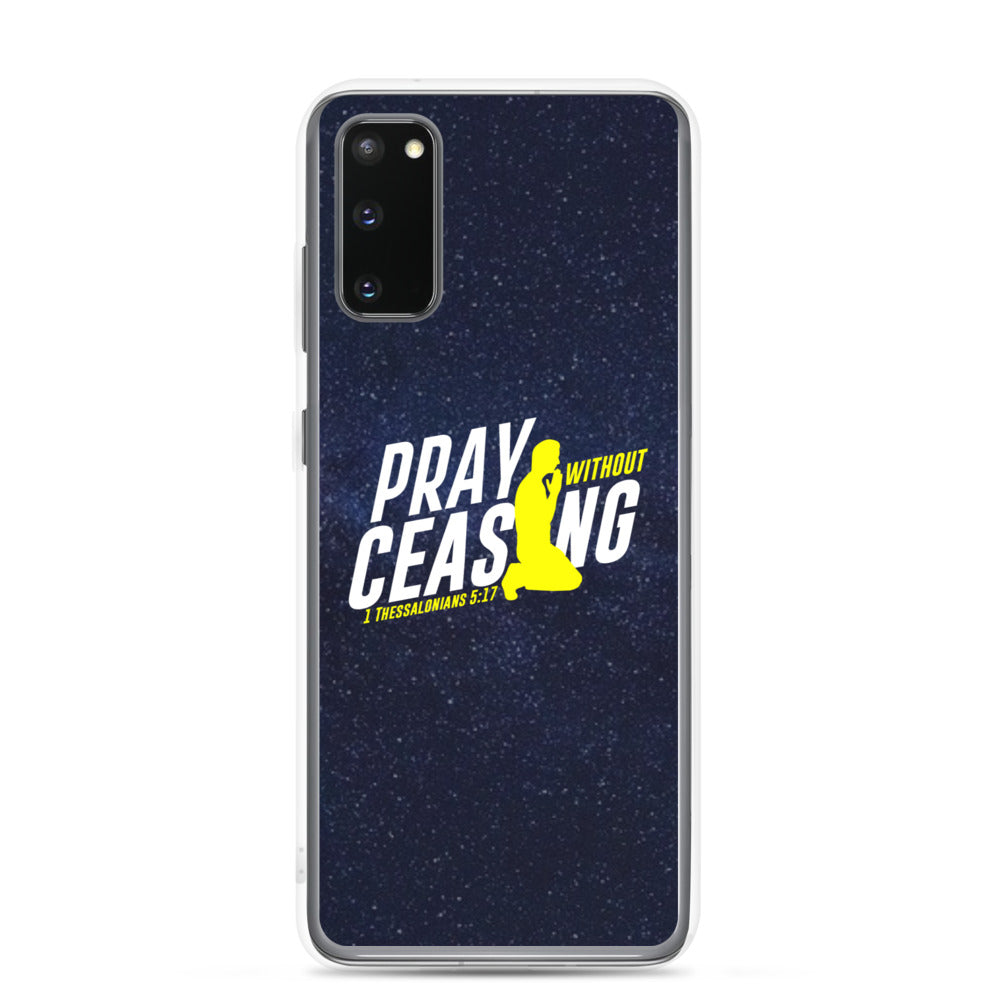 Pray Without Ceasing Samsung Phone Case