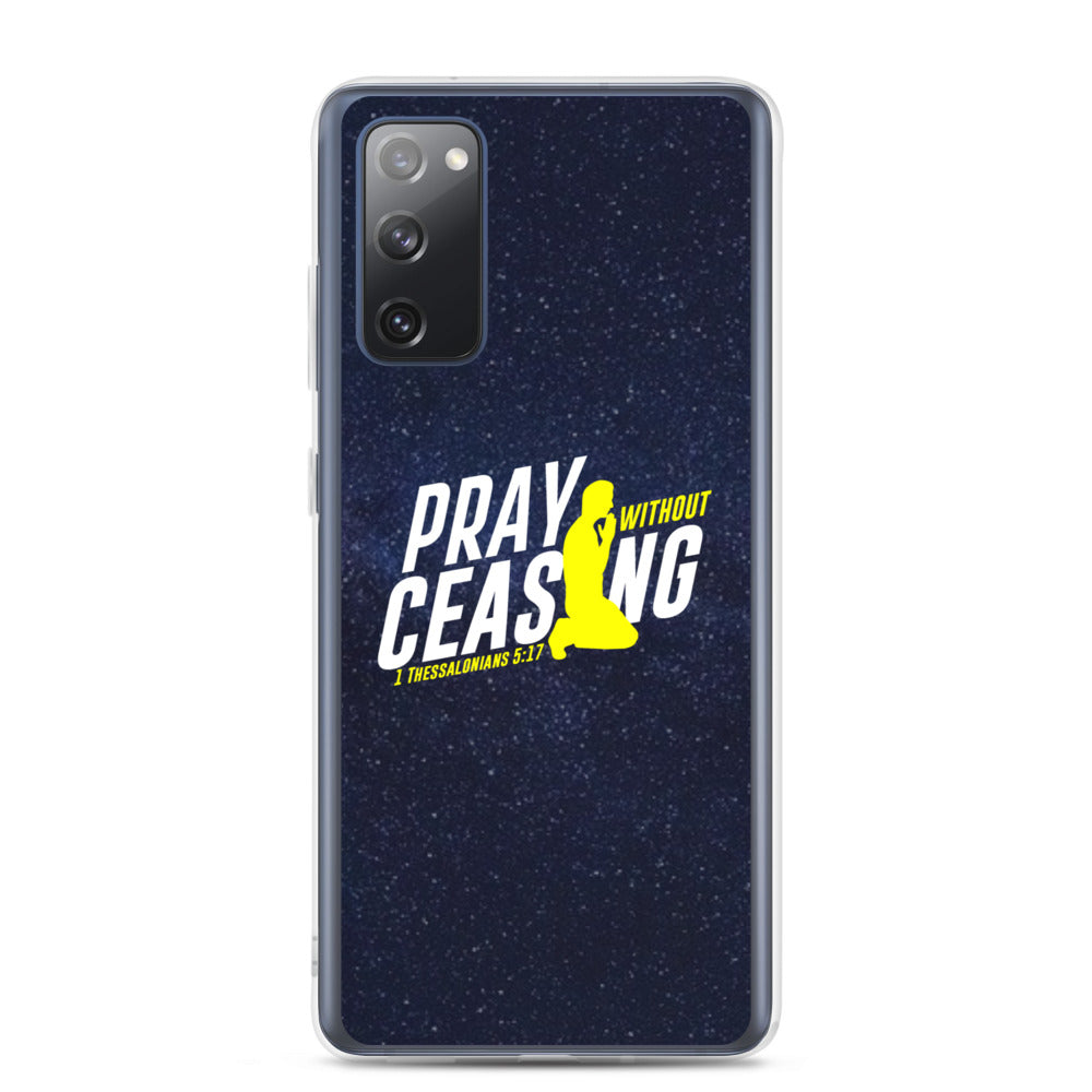 Pray Without Ceasing Samsung Phone Case