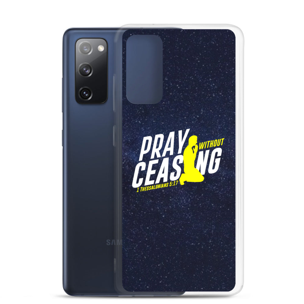 Pray Without Ceasing Samsung Phone Case