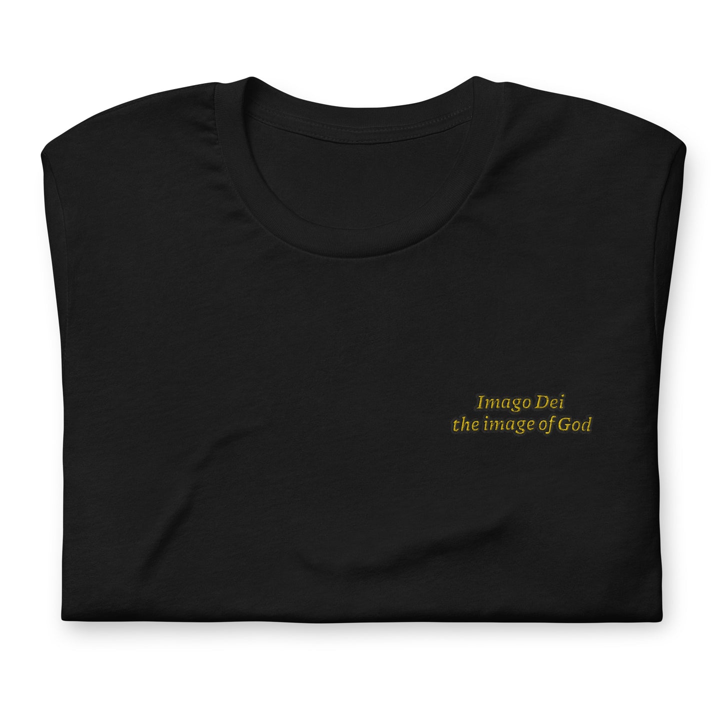 Imago Dei embroidered unisex t-shirt