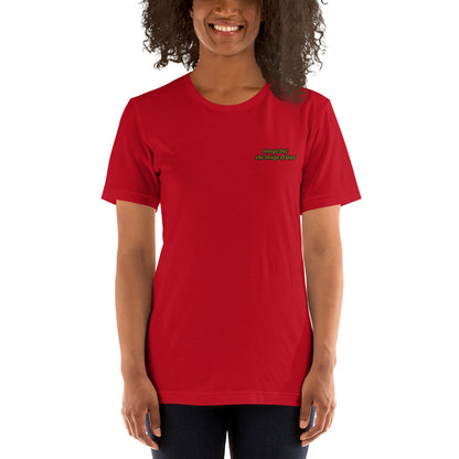 Imago Dei embroidered unisex t-shirt