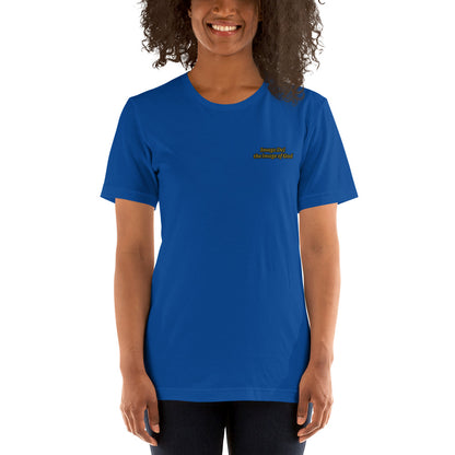 Imago Dei embroidered unisex t-shirt