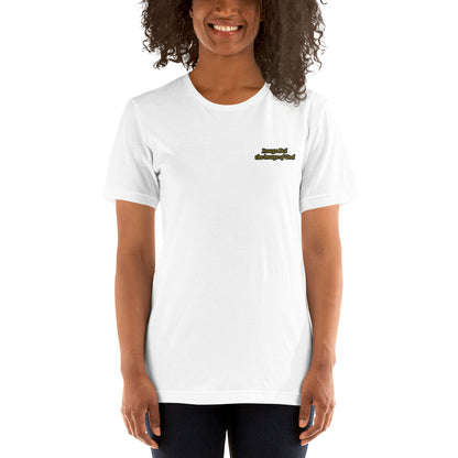 Imago Dei embroidered unisex t-shirt